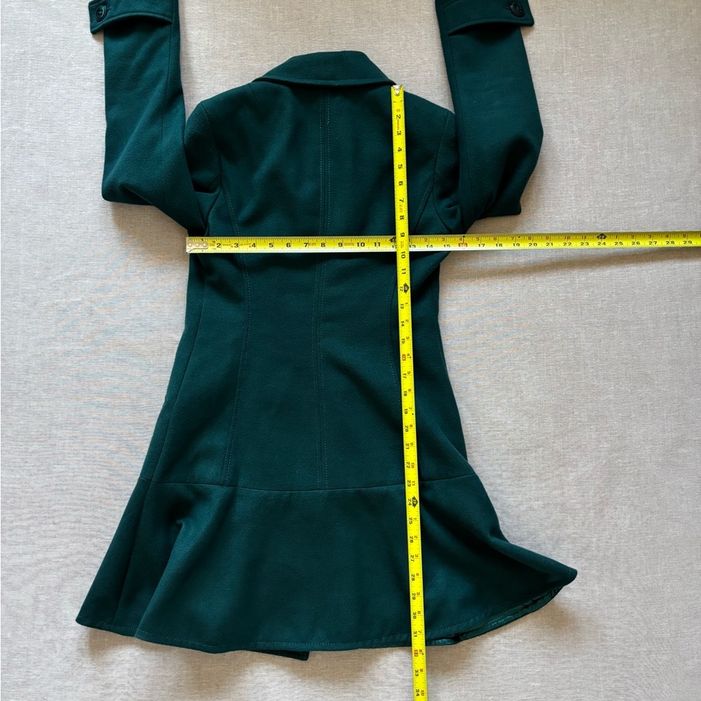 Kensie coquette ruffle peacoat XS - Picture 9 of 9